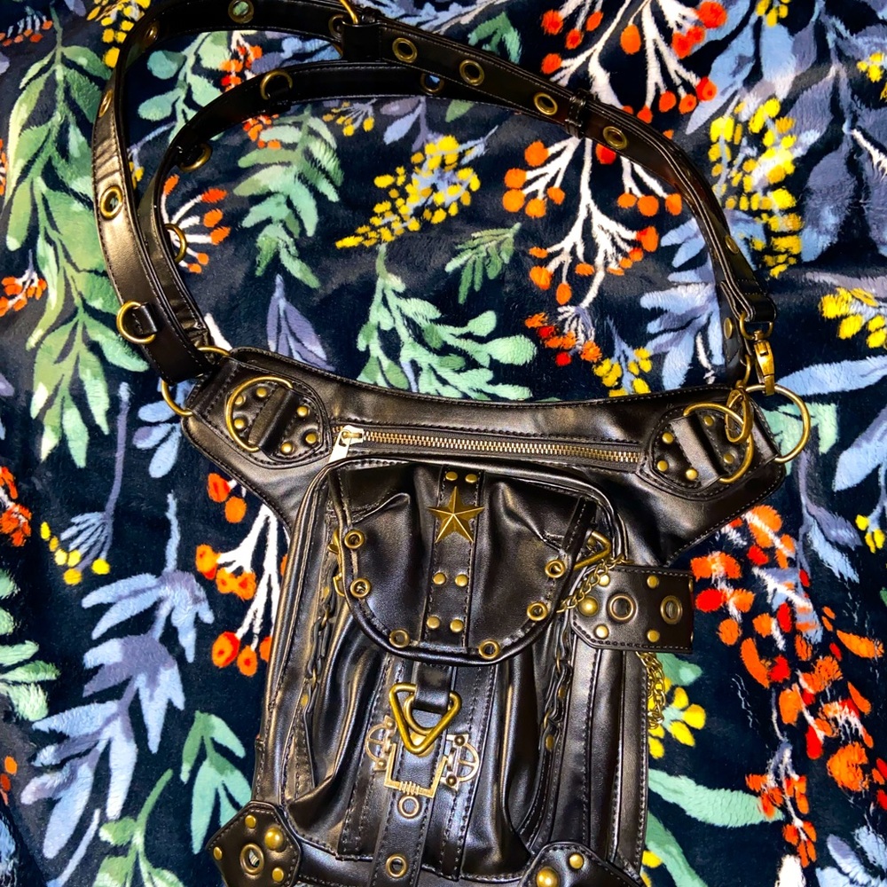 Valentoria Leather Multipurpose hand bag